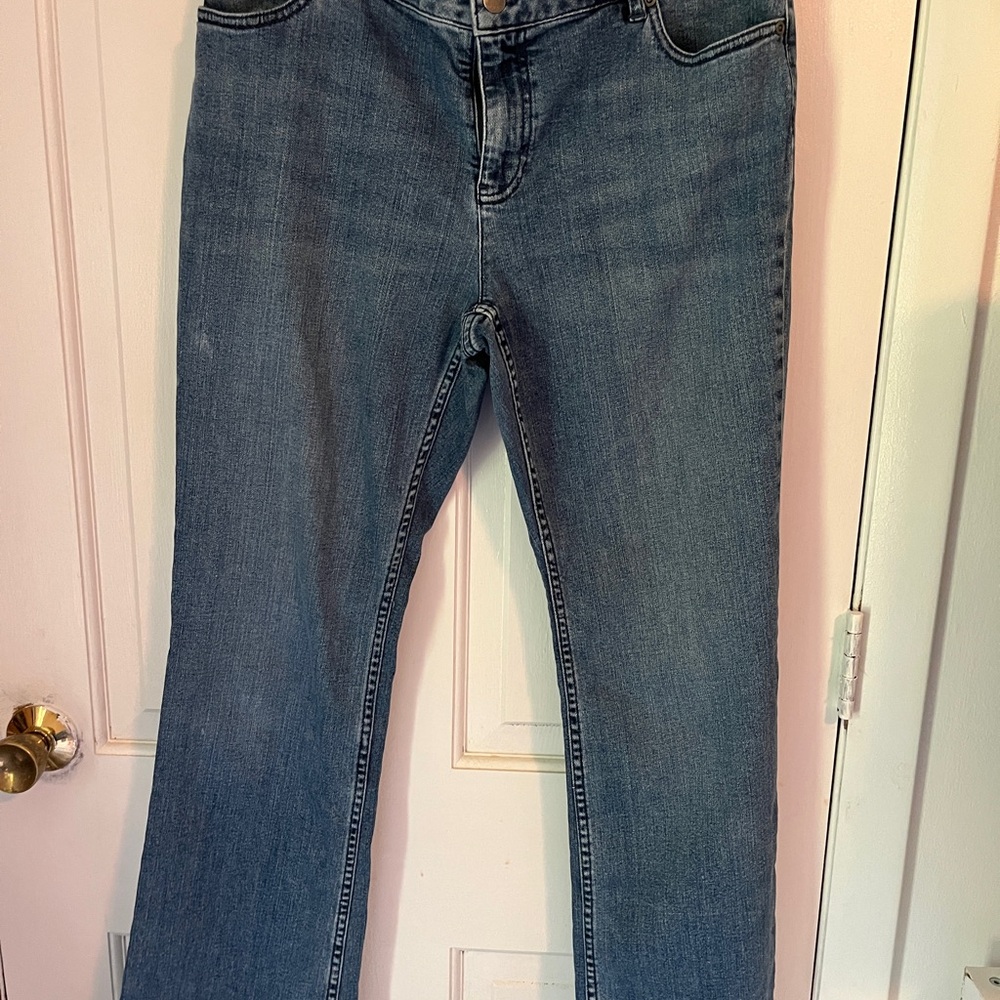 J. Jill Straight Leg Blue Jeans